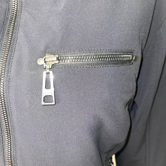 Skea Ski Jacket Womens Size 8 Sequin Embellished Snow Zipper Snap Cuffs Pockets - Picture 10 of 13